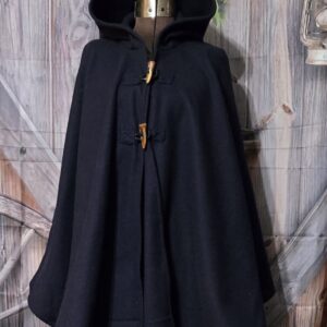 Wool Cloaks: Classic, Blue Solid