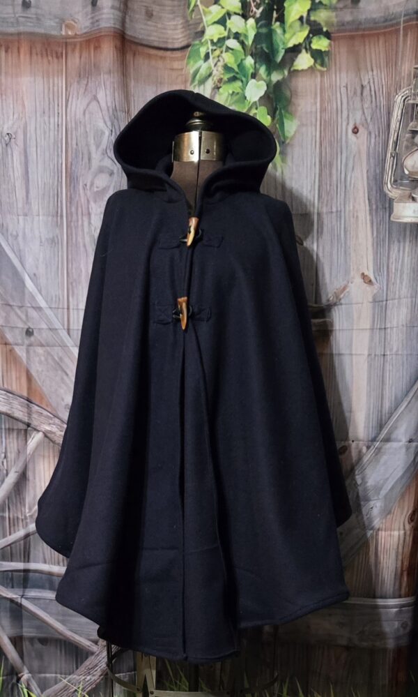 Wool Cloaks: Classic, Blue Solid