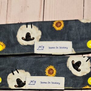 Needle Covers: Sheep in the Sunflower