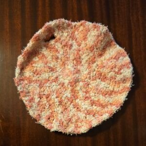 Squeaky Clean Re-Usable Scrubbies: Blush Pink